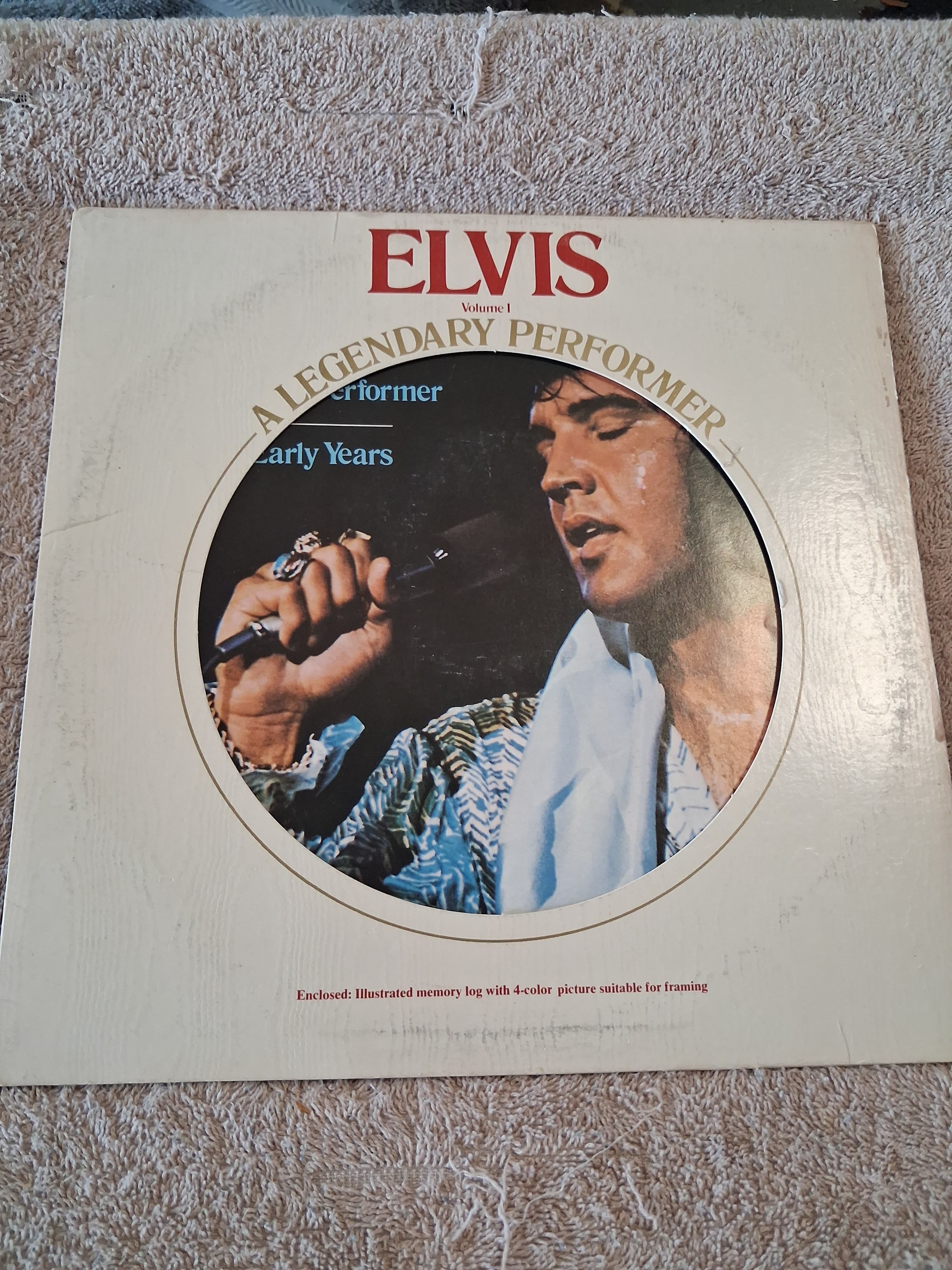 Elvis Presley - A Legendary Performer Vol 1 Vinyl 33 Record